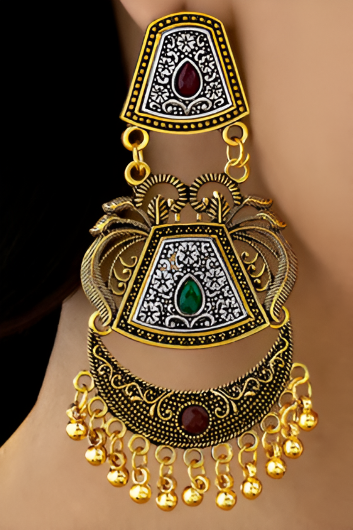 Royal Antique Jhumka Earrings