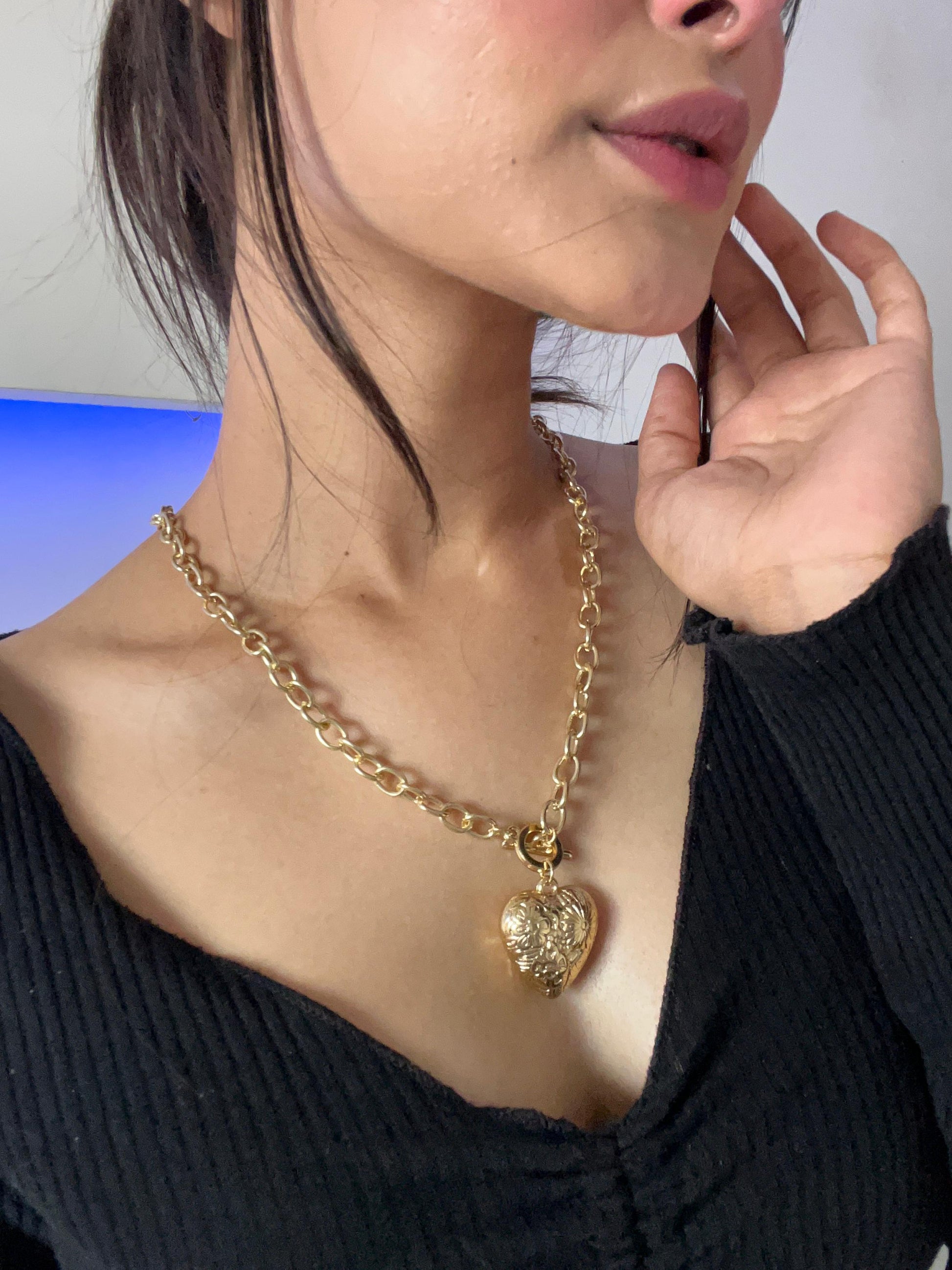 Heart of Bold” Chunky Chain