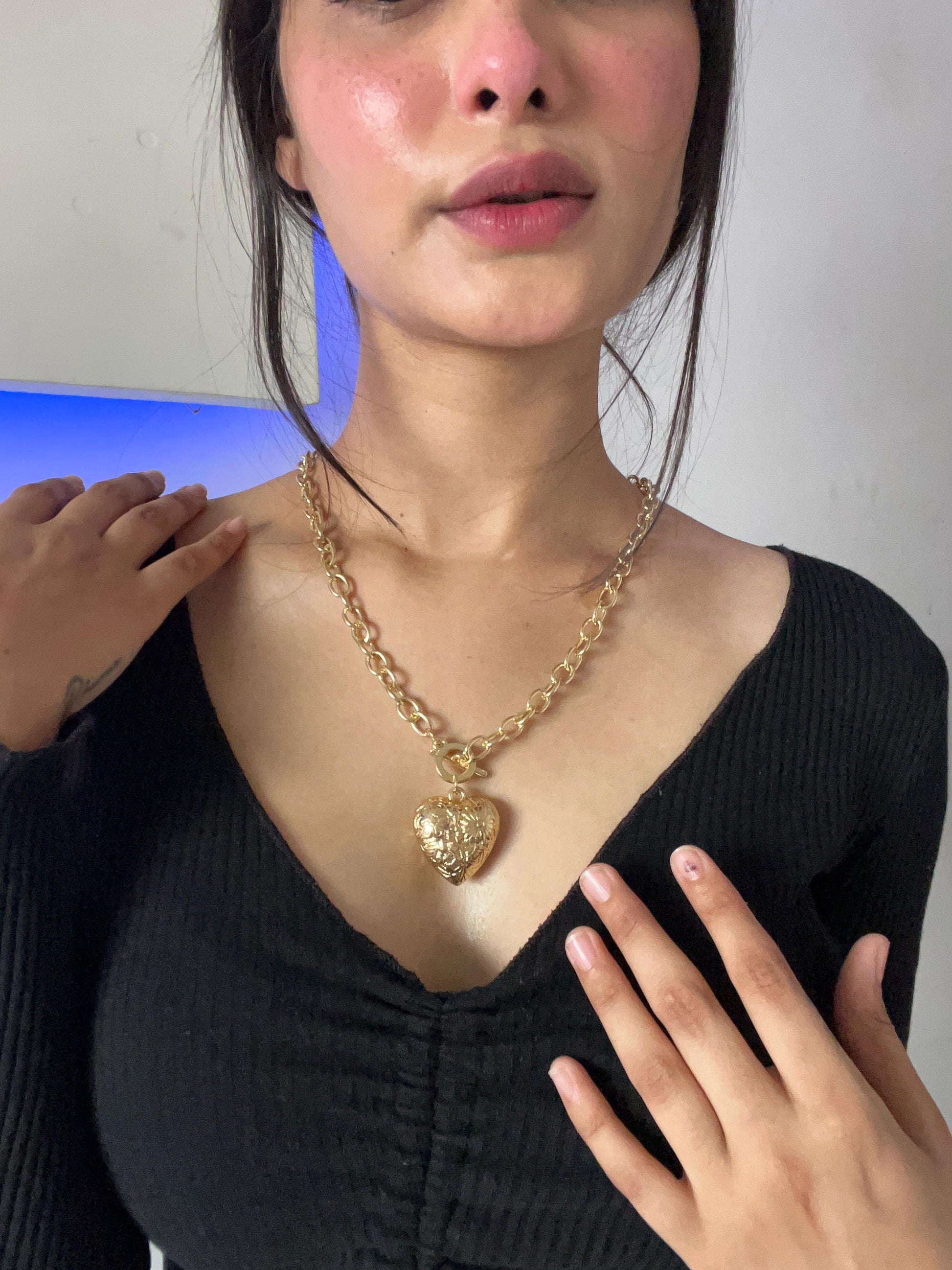 Heart of Bold” Chunky Chain