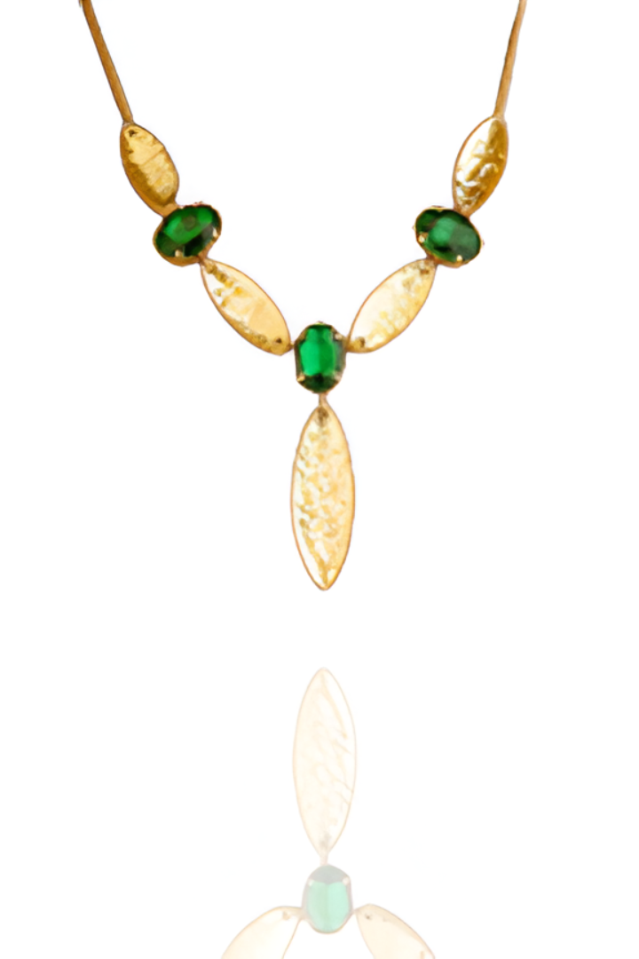 Kundan Leaf Necklace