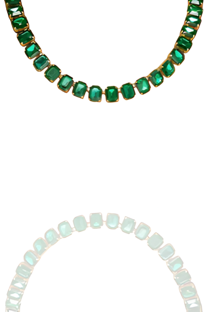 Green Kundan Necklace